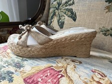 Sbicca Vintage Collection Tan Suede Scalloped Strappy Sandals — listing 3