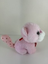 Vintage 1980s Strawberry Shortcake Custard the Cat Pink Plush by Kenner/American Greetings