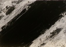 Framed Abstract Mixed-Media Painting, Signed and Dated 1993 — listing 5