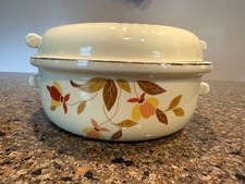 Hall's Superior Autumn Leaf Casserole Bowl (Jewel Tea, No Lid) — listing 4
