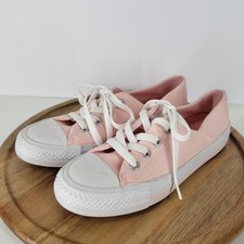 Converse Chuck Taylor All Star Low Top Sneakers in Coral Pink, Men's 10 / Women's 12 — listing 2