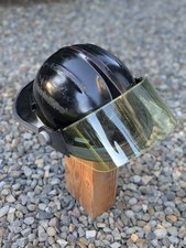 Vintage Assistant Chief Fire Helmet with Leather Front Shield, WFD
