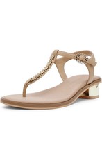 Anne Klein Sport AK Silver Thong Sandals, Women's Size 6M, listing 2