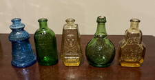Wheaton Miniature Glass Bottle Collection - Set of 18 Figural & Reproduction Mini Bottles — listing 5