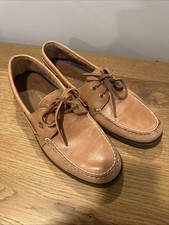 Sperry Top-Sider Authentic Original 2-Eye Boat Shoes, Tan/Sahara Leather, listing 4