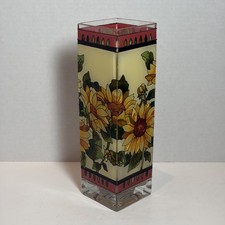 Joan Baker Designs 'Tiffany Cats' Hand-Painted Stained Glass Suncatcher / Paperweight — listing 5