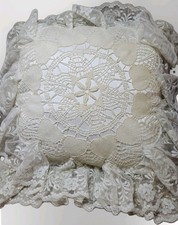 Handmade Vintage Linen & Lace Pillow Doll (Church/Handkerchief Doll) — listing 6