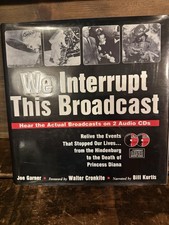 We Interrupt This Broadcast by Joe Garner (Hardcover w/ 2 Audio CDs) — listing 3