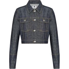 Christian Dior Vintage Cropped Double-Breasted Jacket with Naval Braid Trim, Size M — listing 5