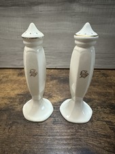 Vintage Hand-Painted Porcelain Rose Salt and Pepper Shaker Set, Japan — listing 4
