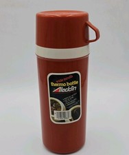 Vintage Aladdin Wide Mouth Thermo Bottle No. 840 Blue, 1/2 Liter Pint — listing 2