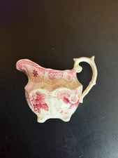 Pair of Victorian-Style Blue Transferware Mantle Ewers with Pastoral Courting Scenes — listing 5