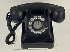 Vintage Western Electric Model 302 Rotary Desk Telephone, Black — listing 5