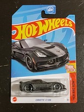 Hot Wheels 2008 New Models '09 Corvette ZR1, #009/196, Blue — listing 4
