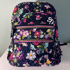 Vera Bradley Quilted Campus Backpack in Floral Print — listing 3