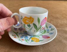 Heinrich & Co. Selb Bavaria 'Imperial' Porcelain Demitasse Cups & Saucers, Set of 2 — listing 4