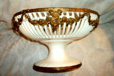 Antique Sevres Style Porcelain Covered Bowl with Gilt Bronze Ormolu Mounts — listing 6