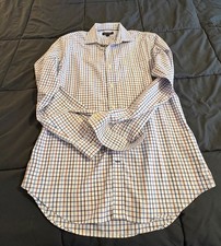 Banana Republic Non-Iron Fitted Stretch Women's Button-Up Shirt, Purple, Size 8 — listing 5