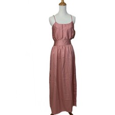 Vintage Lily of France Sleepwear Pink Satin Camisole with Lace Trim — listing 4