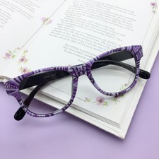 Artistic Fashion Hand-Painted Reader +2.00 with Matching Flamingo Case Gift Set