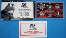US Mint 50 State Quarters Silver Proof Sets - Complete 10 Set Run (1999-2008) — listing 5