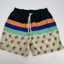Buc-ee's Beaver Logo All-Over Print Red Swim Trunks — listing 4