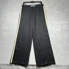 Maria Cher 'Sami' Daisy Floral Print Corduroy Wide-Leg Pants with Tie Belt, Size XS, New With Tags (Retail $450) — listing 3