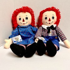 Vintage Raggedy Ann and Andy Cloth Doll Pair — listing 2