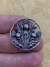 John Hart Iona Sterling Silver Celtic Cross Pendant, 1 3/8" x 3/4" — listing 3