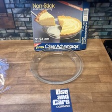 Pyrex Clear Glass Pie Plate with Fluted Rim — listing 5