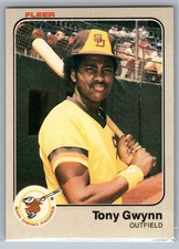 1983 Fleer #360 Tony Gwynn Rookie Card — listing 2