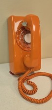 Western Electric Model 554 Rotary Dial Wall Telephone, Ivory/Beige — listing 4