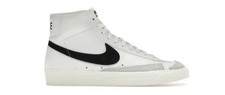 Nike Blazer Mid '77 Vintage White Black Sneakers — listing 2