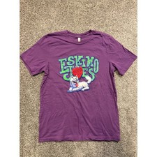 Vintage Eskimo Joe's Stillwater OK Blue Graphic T-Shirt Medium — listing 5