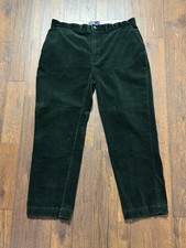 Green Corduroy Trousers with Button-Fly Front — listing 5