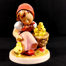 Goebel Hummel "Boy with Toothache" Figurine No. 217, Running Boy with Umbrella — listing 3
