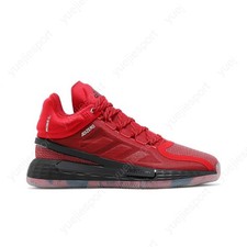 Adidas D Rose Mid-Top Basketball Sneakers - Black/Gum — listing 5