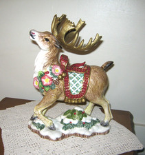 Fitz and Floyd Christmas 1996 Santa with Woodland Animals Annual Collector Plate — listing 6