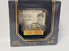 Racing Champions Davey Allison #28 Havoline 1:64 Diecast Stock Car with Collector Card