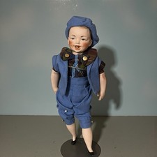 Pair of Vintage Boy Character Dolls with Molded Vinyl Heads and Cloth Bodies — listing 5