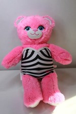 Barbie Pink Plush Teddy Bear with 'B' Logo and Satin Bow — listing 5