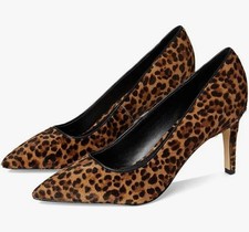 Leopard Print Pointed-Toe Stiletto Pumps with Memory Foam Insole — listing 2