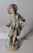 Porcelain Colonial Gentleman Figurine in Blue Waistcoat — listing 5