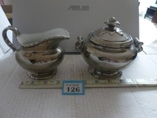 Vintage Silver Plate Melon-Fluted Cream Jug / Milk Creamer EPNS — listing 6