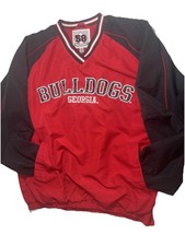 Vintage 58 Sports Georgia Bulldogs Big G Logo Pullover Windbreaker Jacket — listing 2