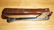 Ace Liner Model 502 Vintage Grey Chrome Desk Stapler — listing 5