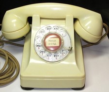Vintage Western Electric Model 302 Rotary Desk Telephone, Black — listing 2