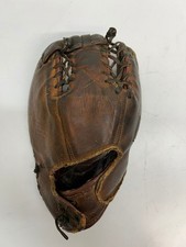 Vintage Rawlings "Trapper Claw" Brown Leather First Baseman's Mitt — listing 4