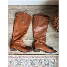 Sam Edelman Penny Riding Boots, Black Leather, US 7M, listing 4