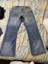 True Religion Billy Super T Bootcut Jeans Men's Size 40 Waist Dark Wash — listing 4